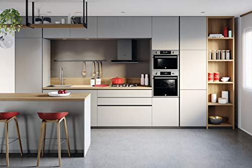 Hoover T-Shaped Chimney Cooker Hood - Stainless Steel
