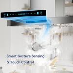 36" Stainless Steel Island Mount Range Hood