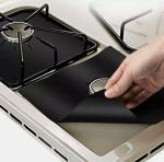 4 Pack Non-Stick Gas Range Hob Liner Set