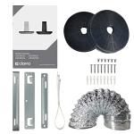 60cm Black Range Hood with Touch Controls