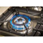ILVE Nostalgie 60" Dual Fuel Range in Midnight Blue/Chrome