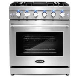 Cosmo 30" Gas Range with Convection Oven & 5 Burners