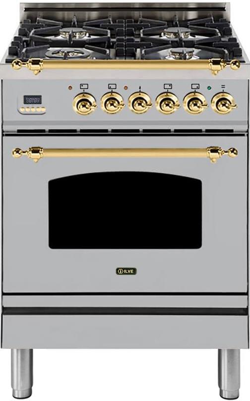 Ilve Nostalgie Dual Fuel Range - 24 Inch