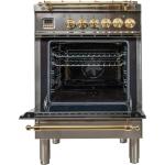 Ilve Nostalgie Dual Fuel Range - 24 Inch