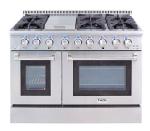 48" Thor Kitchen Dual Fuel Range - Stainless Steel