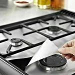 4-Pack of Non-Stick Gas Hob Covers