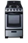 Summit PRO201SS 20" Stainless Steel Gas Range