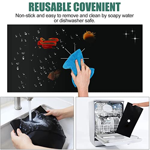 Reusable Non-Stick Gas Range Protectors