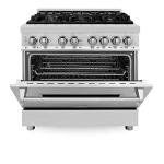 ZLINE 36" Dual Fuel Range with Color Door Options