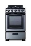 Summit PRO201SS 20" Stainless Steel Gas Range