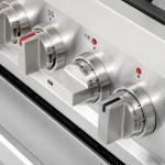 Cosmo Single Oven Dual Fuel Range in Stainless Steel