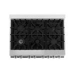 ZLINE 36" Dual Fuel Range with Color Door Options