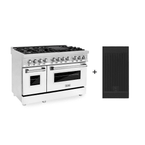 ZLINE 48" Dual Fuel Range with Griddle