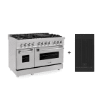 ZLINE 48" Dual Fuel Range with Griddle