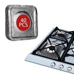 Disposable Gas Burner Covers - Keep Stove Clean