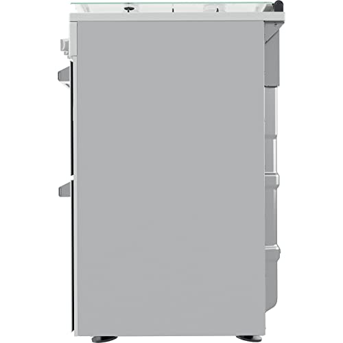 Hotpoint Dual Fuel Double Cooker - Stainless Steel