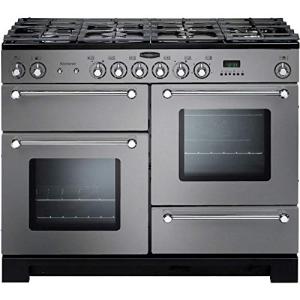 110cm Stainless Steel Dual Fuel Range Cooker