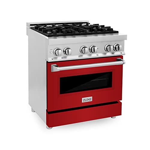 30" Dual Fuel Range with Gas Stove and Electric Oven
