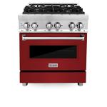 30" Dual Fuel Range with Gas Stove and Electric Oven