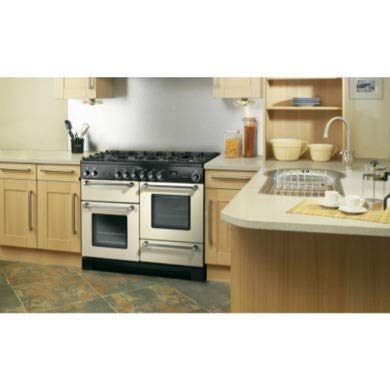 110cm Stainless Steel Dual Fuel Range Cooker