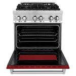 30" Dual Fuel Range with Gas Stove and Electric Oven