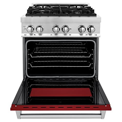 30" Dual Fuel Range with Gas Stove and Electric Oven