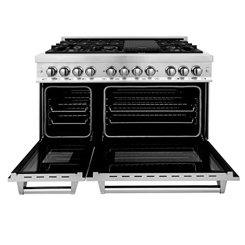 ZLINE 48" Dual Fuel Range with Color Options