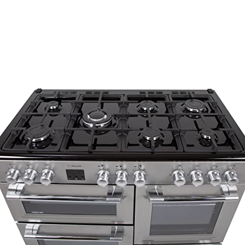 Willow Dual Fuel Range Cooker - 7 Burners, Multifunctional