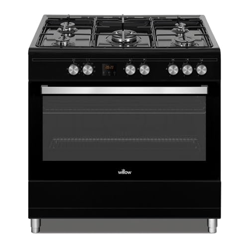 Willow WS90DFBL Dual Fuel Freestanding Range Cooker