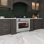 36" Dual-Fuel Range Cooktop with Convection Oven