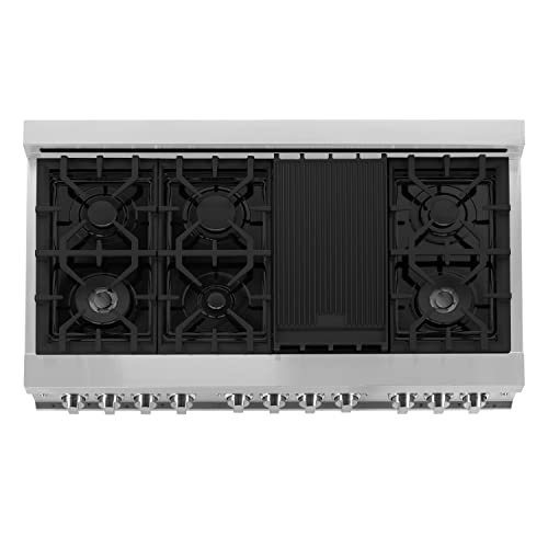 ZLINE 48" Dual Fuel Range with Color Options