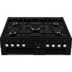 Beko 100cm Dual Fuel Range Cooker - Black