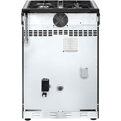 Black 60cm Belling Dual Fuel Farmhouse Cooker