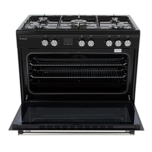 Willow WS90DFBL Dual Fuel Freestanding Range Cooker