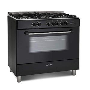Montpellier 90cm Dual Fuel Range Cooker - Black