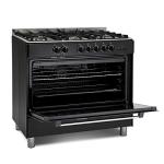 Montpellier 90cm Dual Fuel Range Cooker - Black
