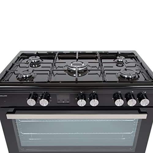 Willow WS90DFBL Dual Fuel Freestanding Range Cooker