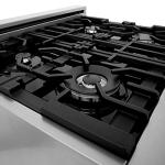 30" ZLINE Stainless Dual Fuel Range with Grill