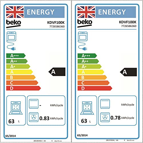 Beko 100cm Black Dual Fuel Range Cooker