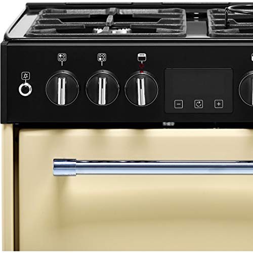Belling Farmhouse Dual Fuel Range Cooker (Cream)