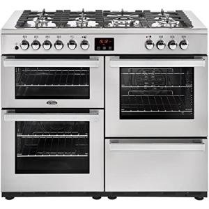 Belling Cookcentre 110DFT Stainless Steel Range Cooker