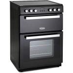 Montpellier 60cm Black Ceramic Mini Range Cooker