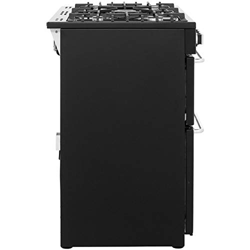 Belling Sandringham90Dft Black Dual Fuel Range Cooker