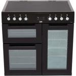 Beko 90cm Electric Range Cooker - Black