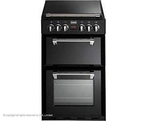 Black Dual Fuel Range Cooker - 55cm