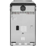 Black Dual Fuel Range Cooker - 55cm