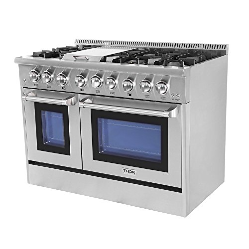 48" Professional Dual Fuel Range - Stainless Steel