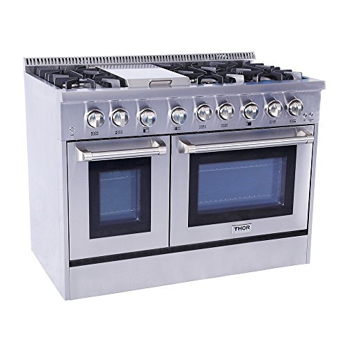 48" Professional Dual Fuel Range - Stainless Steel