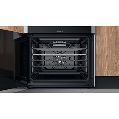 Hotpoint 60cm Dual Fuel Double Oven - SS