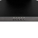 SIA CHL100BL 100cm Black Pyramid Cooker Hood